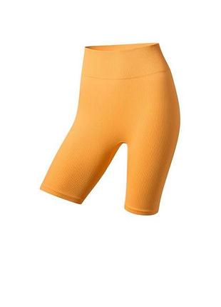 Шорты спортивные велосипедки для женщины crivit lycra® 473247 l оранжевый