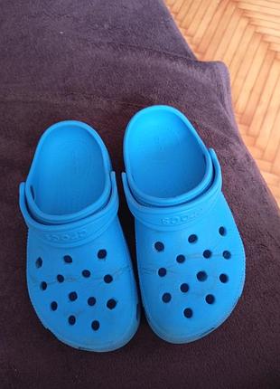 Crocs, оригинал кроксы, сабо с13, 31-32 размер, 20 см
