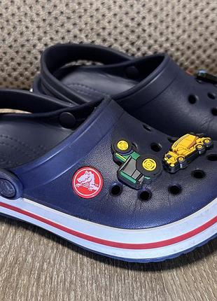 Оригінальні crocs c10 крокси 27 розмір крокси з прикрасами транспорт