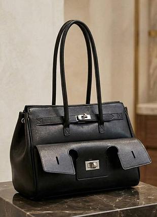 Жіноча сумка balenciaga bel air, сумка баленсіага, містка сумка, офісна сумка, сумка на плече, сумка тоут