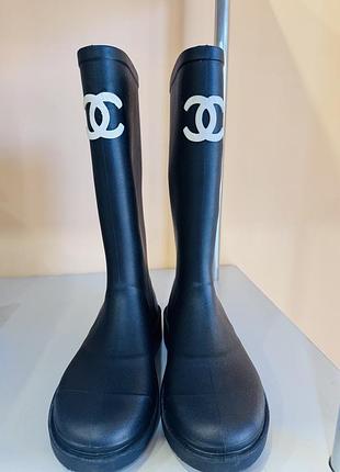Гумові чоботи chanel