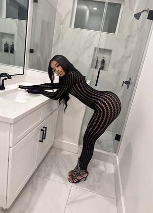 Бодистокинг,комбинезон прозрачный на фотосессию,танцы,heels
