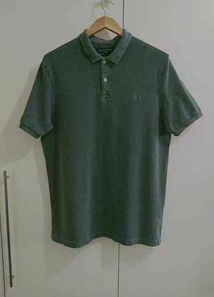 Футболка marcopolo хлопок polo зелёный allsaints g-star raw diesel