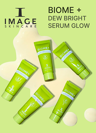 Image skincare biome+ dew bright serum