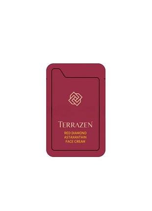 Крем з астаксантином terrazen red diamond astaxanthin face cream, 1 мл