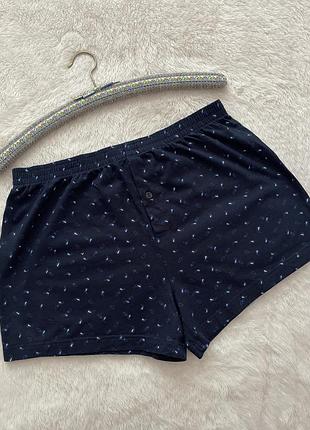 Мʼякі темно сині бавовняні труси naturaline