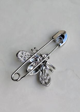 Брошка silver bee 7
