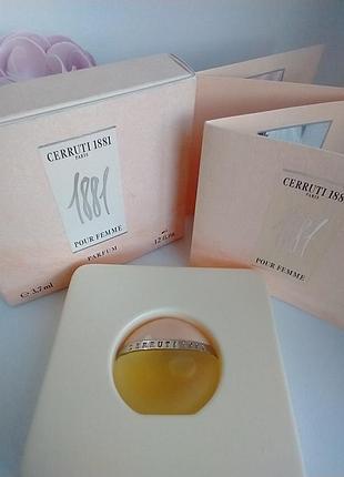 Cerruti 1881 pour femme духи/ parfum 3,7мл оригинал франция!   винтаж