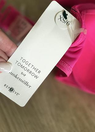 Верх від купальника малиновий бандо hunkemoller хs 6