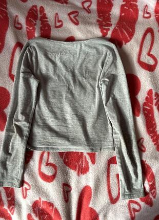 Лонгслів h&m basic, розмір s 2