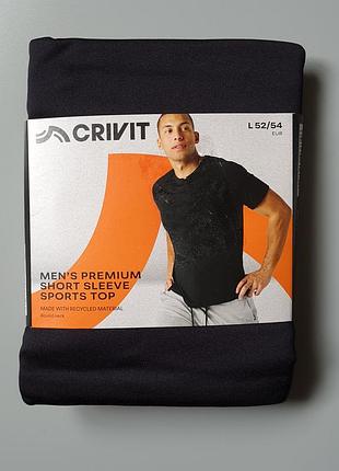 Футболка мужская спортивная crivit premium, l 52/54