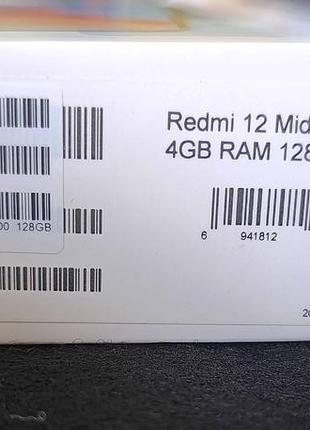 Redmi 12 black 4/128 nfc 2