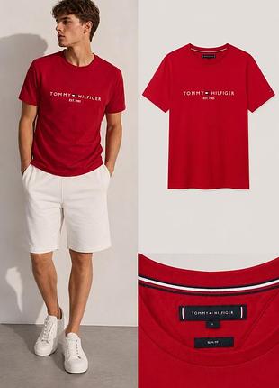Базовая футболка tommy hilfiger pl(m)