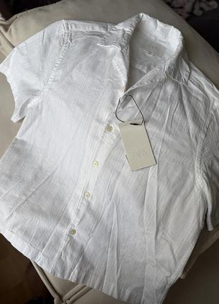 Нова чоловіча сорочка zara біла