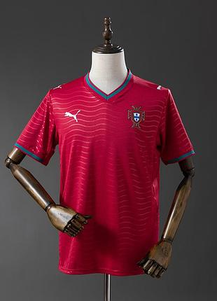 Футболка збірної португалії пума чс 26 домашня футбольна форма portugal puma ronaldo роналдо вітінья