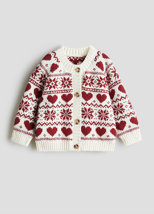 Кардиган/кофта/свитер h&amp;m для девочки младенец коттон/хлопок