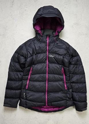 Пухова куртка пуховик rab ascent down puffer jacket pertex quantum pro hooded
