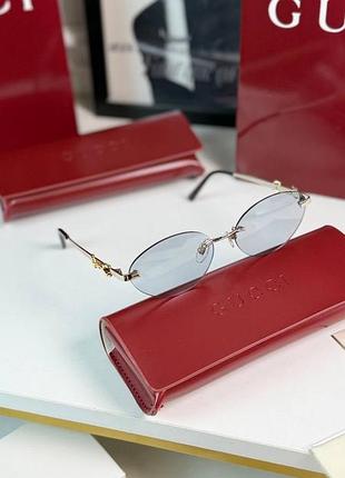Блакитні лінзи окуляри gucci хіт сезону
