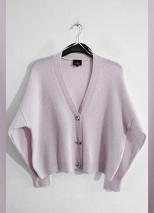 Кардиган з кашеміру та вовни об'ємний cashmere collection