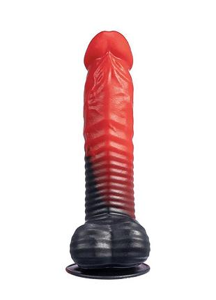 Фалоімітатор silexd fantasy liquid silicone devil 8in red sexstyle 4