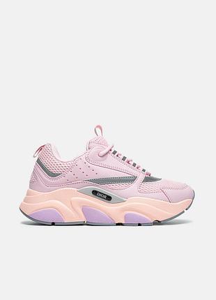 Кросівки dior homme b22 pink