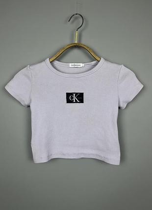 Calvin klein жіноча футболка вкорочена
