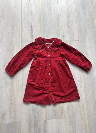 Сукня вільветова zara