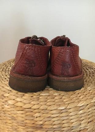Кожаные туфли clarks 5