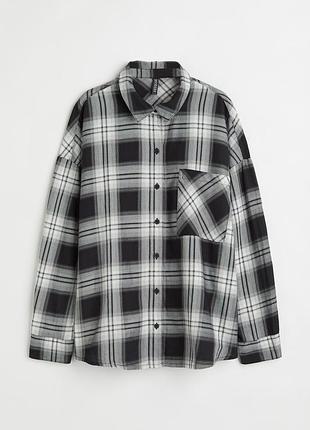 Сорочка в клітинку h&m