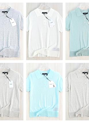 Жіноча трикотажна футболка поло polo ralph lauren