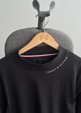 Tommy hilfiger чоловічий лонгслів (оригінал) 4