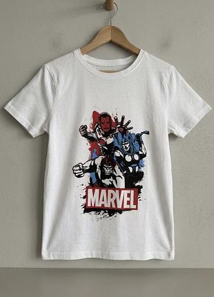 Футболка marvel avengers дитяча 10–11 років 146 см, 100% бавовна