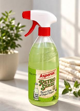Asperox retro serisi beyaz sirke & do| al ya| lar – универсальный спрей для уборки 1 л