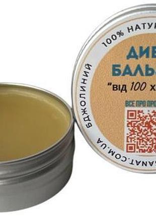 Пчелиный "чудо-бальзам от 100 болезней" (для кожи, жкт, лор, суставов, мышц )