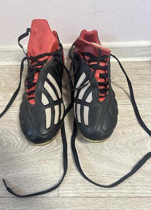 Вінтажні футбольні бутси adidas predator pulse trx fg (2003) копачки ретро