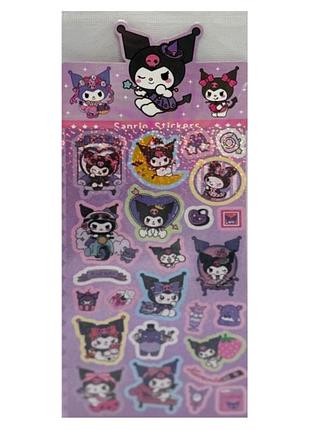 Наклейки декоративные "sanrio stickers" sz240906-12 с блестками