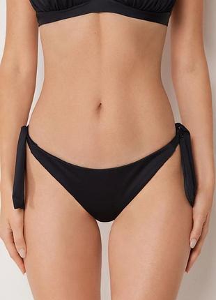 Calzedonia плавки бразиліана до купальника бікіні низ чорного кольору