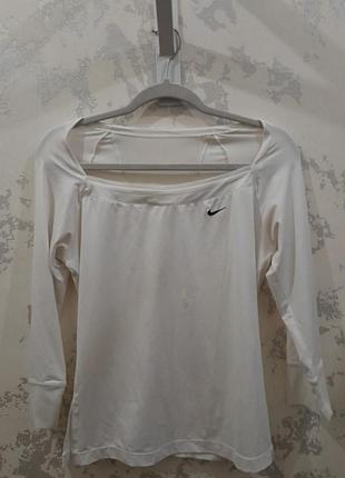 Футболка с рукавом 3/4 nike fit dry m