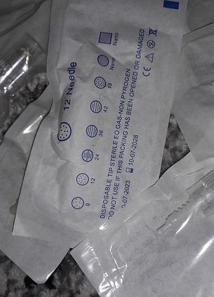 Картриджі для дермапена ціна за 10 штук 12 needle