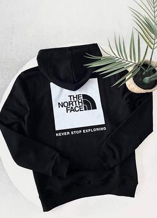 Знижка! худі tnf біле/чорне