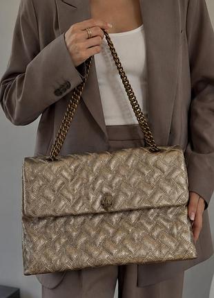 Сумка кроссбоди кожа kurt geiger