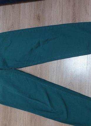 Джинси зелені divided xs/ s