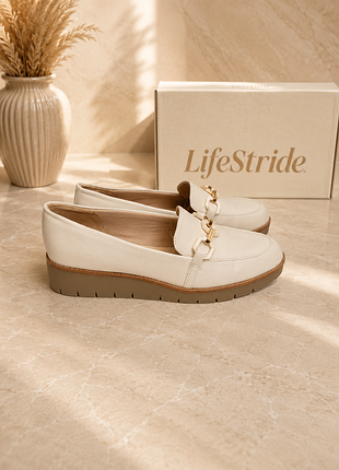 Лоферы life stride 42-43 р туфли