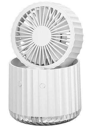 Уценка настольный вентилятор rapid cooling 3in1 с водяным охлаждением и подсветкой 1200 mah