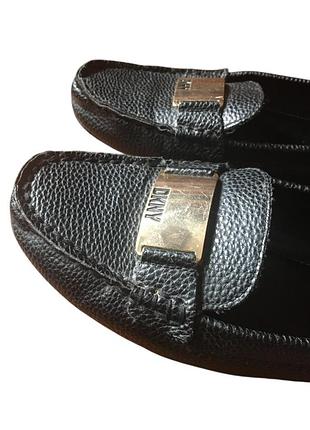 Женские кожаные лоферы мокасины dkny (оригинал)