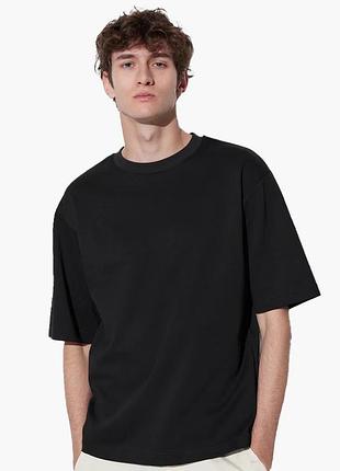 Uniqlo airism oversized crew neck t-shirt базова футболка