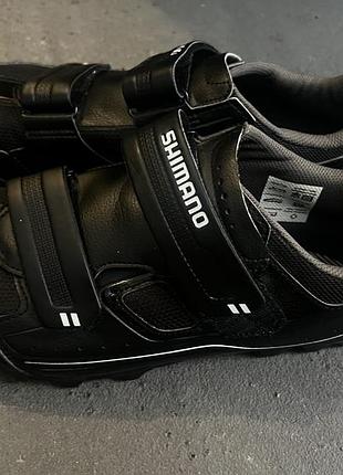Чёрные вело туфли shimano m065 spd для горных велосипедов
