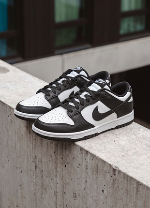 Nike dunk low retro panda black/white