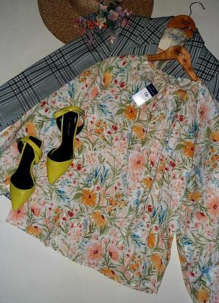Роскошная новая рубашка свободного кроя большого размера