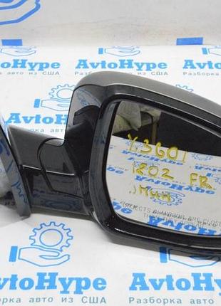 Дзеркало бічне праве bmw x3 g01 18-21 9 пінів, поворотник, bsm, камера, чорне (02) m340i